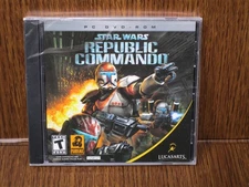 Video Game PC Star Wars Republic Commando Lucasarts Pandemic NEW SEALED Jewel