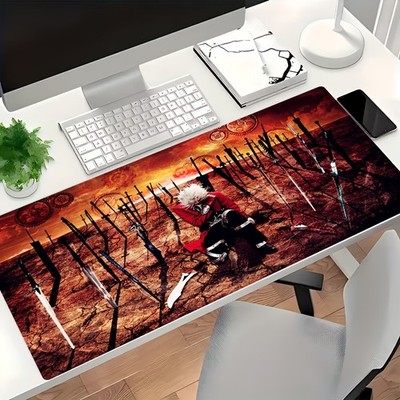 Large White Hair Red Robe Character Stand Jianlin Gear Scene E-Sports Games Mou