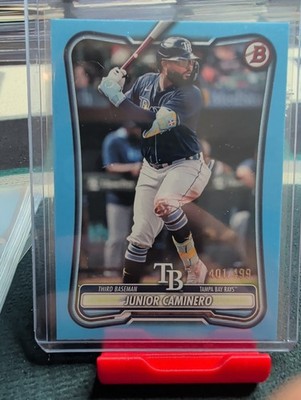 2026 Bowman #59 Junior Caminero Sky Blue #/499