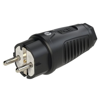 PCE Taurus2 Gummi-Schukostecker IP54 0511-ss