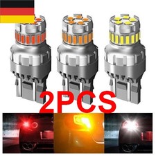 2X W21W T20 Birne Standlicht Tagfahrlicht Rückfahrlicht Lampen 7440 C5Q3 DRL>>
