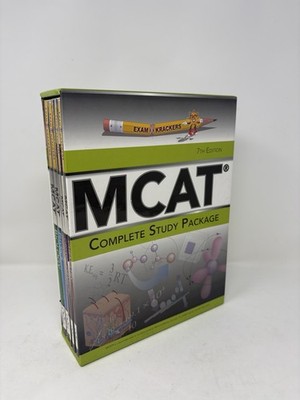 Examkrackers MCAT Complete Study Package 7th Edition Study Guide Orsay