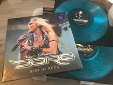 Doro Magic Diamonds Best of Rock 2 LP Curacao Vinyl !