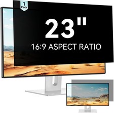23 Inch Computer Privacy Screen Filter for 16:9 Widescreen Monitor, Anti Glare