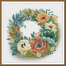 Creative Сross Stitch Embroidery Kit "Spring flowers" Nova Sloboda