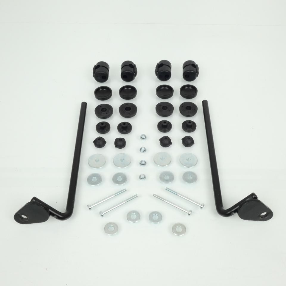 Support pare-brise Fabbri 1612/E en acier rigide pour Kymco 50 Cobra