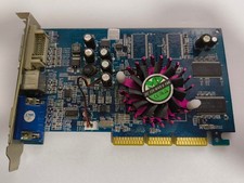 GeForce FX5500 MANLI 128MB DVI TV AGP Retrò