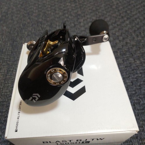 DAIWA Blast BJ TW 150SHL Fishing Reel High Gear Metal Frame Excellent Condition - Picture 5 of 9