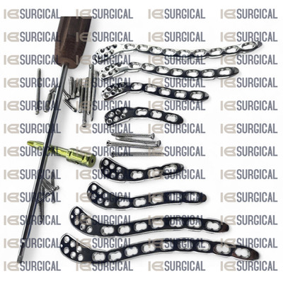 Placa de clavícula superior anterior con bloqueo en forma de S, 3, 5, 7 y 9 ori