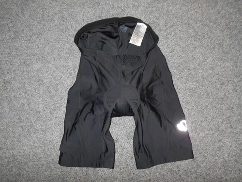 PEARL IZUMI Short de cyclisme rembourré pour homme, Noir/blanc, Petit