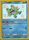 Froakie Shiny Holo Rare Hidden Fates: Shiny Vault SV11/SV94 NM