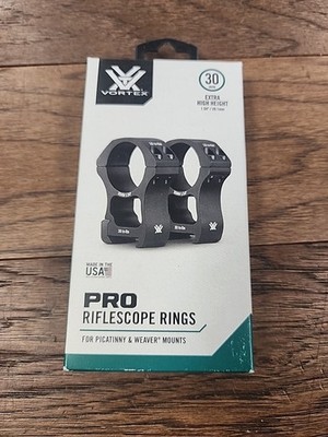 Vortex Pro 30mm Extra High (1.54'') Scope Rings PR30-XH
