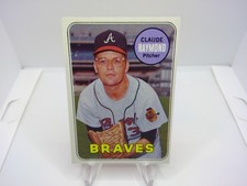 1969 Topps Claude Raymond Atlanta Braves #446