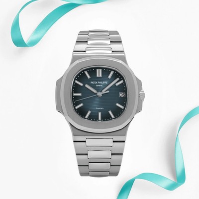 Patek Philippe Nautilus 5711/1A-010 'Tiffany & Co.' Stainless Steel Blue Dial