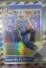 2024 Panini Donruss Optic - Amon-Ra St. Brown #66 Team Logo Prizm /32