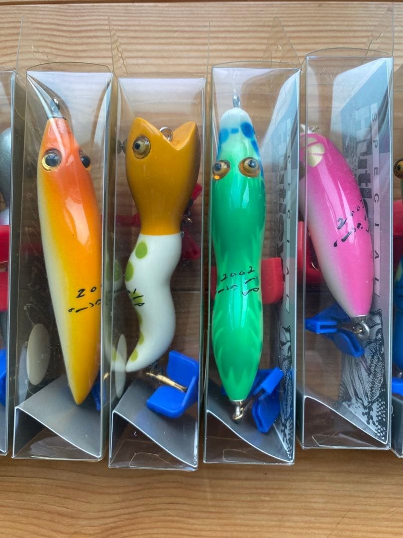Hatleys Zodiac Lure Set, Vintage 1994, Wooden Balsa, Missing Dog Case - Image 8