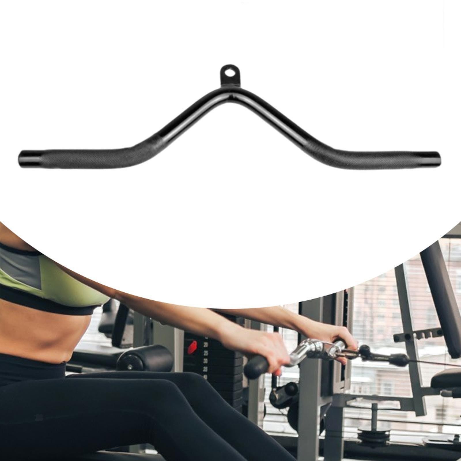 LAT Pull Down Bar Sturdy Triceps Pushdown Bar for Back Home Gym Bodybuilding