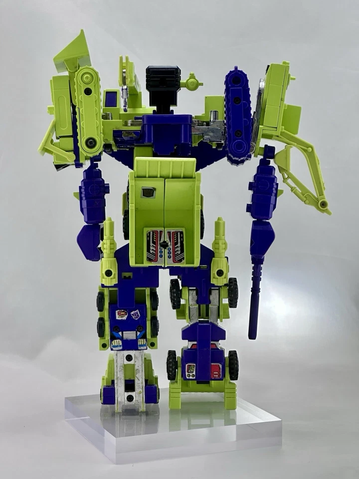 Devastator Transformers Transformer G1 Takara Hasbro Vintage 1984 Gig Original - Image 4 of 4