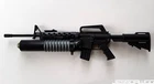 1/6 M16 Machine Gun grenade launcher 12" figure Gi Joe Adventure Team Action B