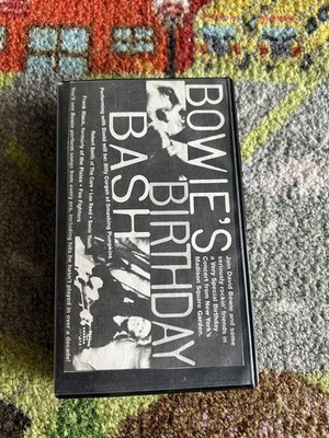 Bowies Birthday Bash Rare Music Band Hard To Find Vhs