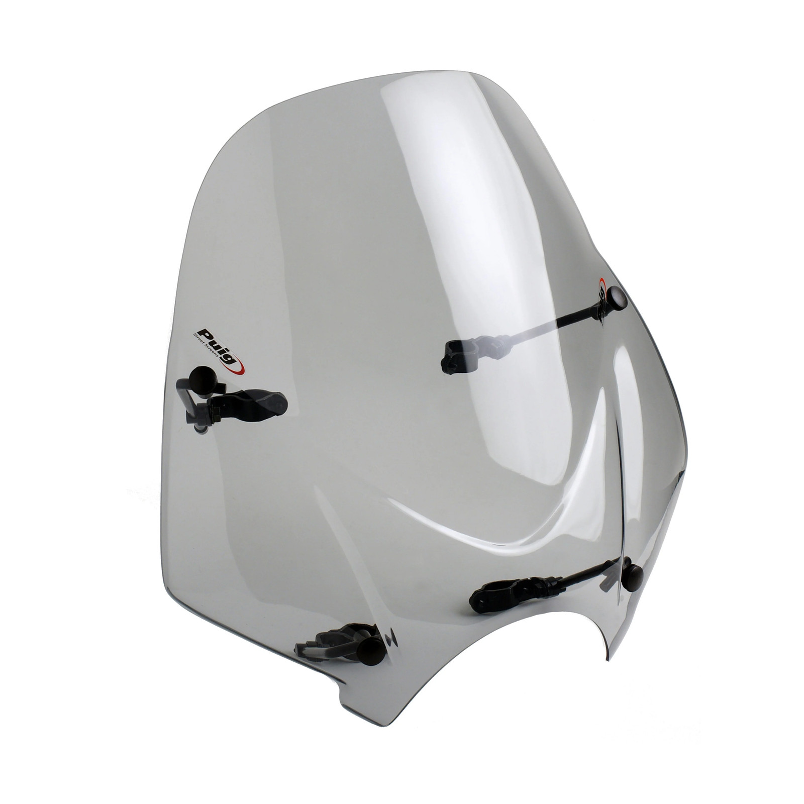 Puig Ranger Handlebar + Fork Mounted Screen | Light Smoke - CLEARANCE