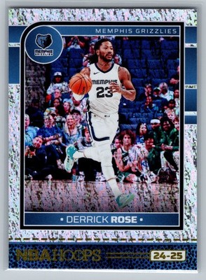 Derrick Rose 2024-25 Hoops #37 Impulse Memphis Grizzlies