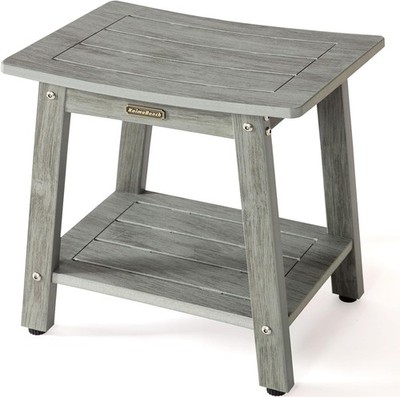 Shower Bench Seat, Waterproof Shower Stool for Shaving Legs, Foot Stool for Spa
