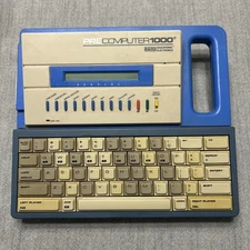 Vintage VTech 1988 Video Technology Pre Computer 1000 With Game - UnTested