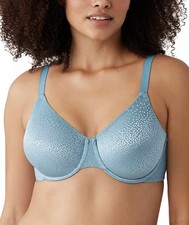 NWT Wacoal Women's Back Appeal Underwire Bra Adriatic Blue Plus Size 42DD
