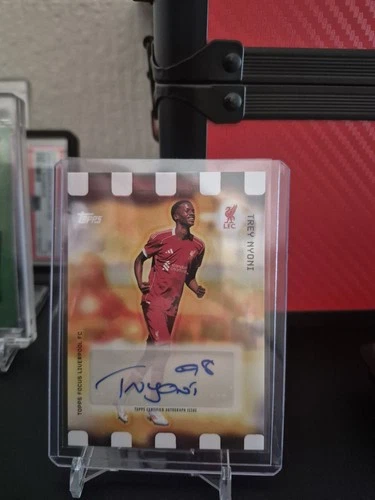 Trey Nyoni Golden Hour Case Hit Auto - Topps Focus Liverpool 2025-26