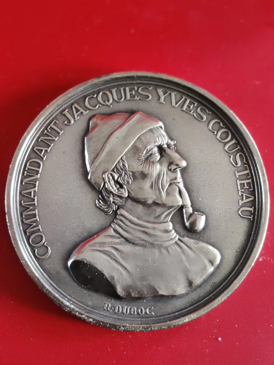 Médaille En Bronze - Jean-Yves Cousteau - Collection