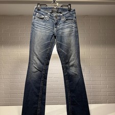 Big Star Jeans Women's Size 27R Bootcut Embellished Pockets Denim Pants