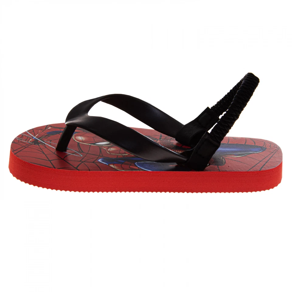 Spider-Man Web Swing Kid's Slide Sandals Red - Image 4 of 4