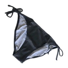 Boden Women's Bikini Bottom Black Side Ties Size US 6 Small UK 10 FR 38 NEW