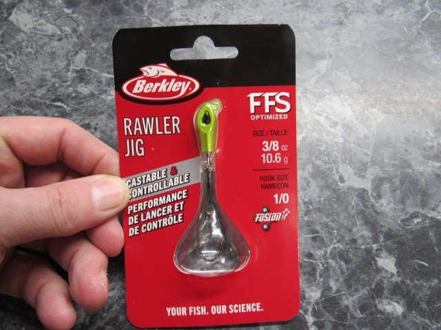 Berkley Rawler Jig - 3/8 oz Hook 1/0 Color Antifreeze