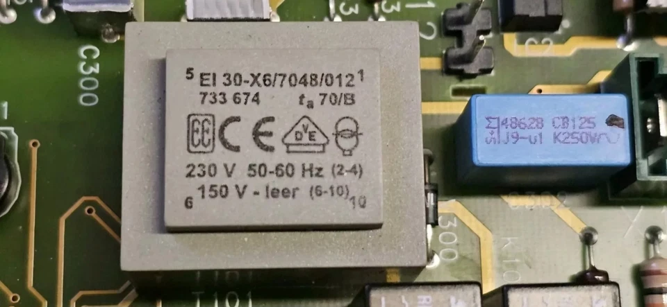 Scheda VAILLANT 711564 + TRANSFORMATORE (Caldaia VMW IT 280 X) Funzionante - Immagine 4 di 4