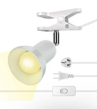 360° Rotation Clip on Lamp Portable Book Reading Light