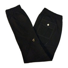 Jaanuu Women's Scrub Bottoms Black Size Medium Elastic Waist New Without Tags