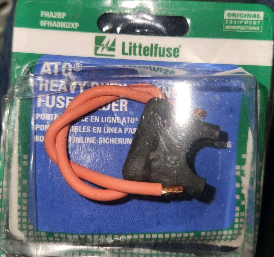 Littelfuse ~ FHA2BP, ATO Fuse Heavy Duty In Line Fuse Holder, 0FHA0002XP - Image 2 of 3
