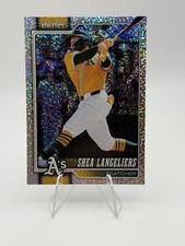 2026 Topps Series 1 Celebration Shea Langeliers Confetti Foil #305 Athletics A’s