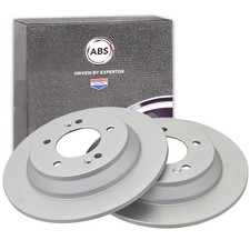 2x A.B.S. BREMSSCHEIBEN 284mm HINTEN passend für HYUNDAI KONA KIA CARENS SELTOS