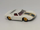 Vintage Matchbox Lesney #41 Ford GT White #6 Race Car 1:64 Diecast England