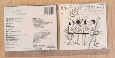 The Four Freshmen Live at Butler University CD Creative World