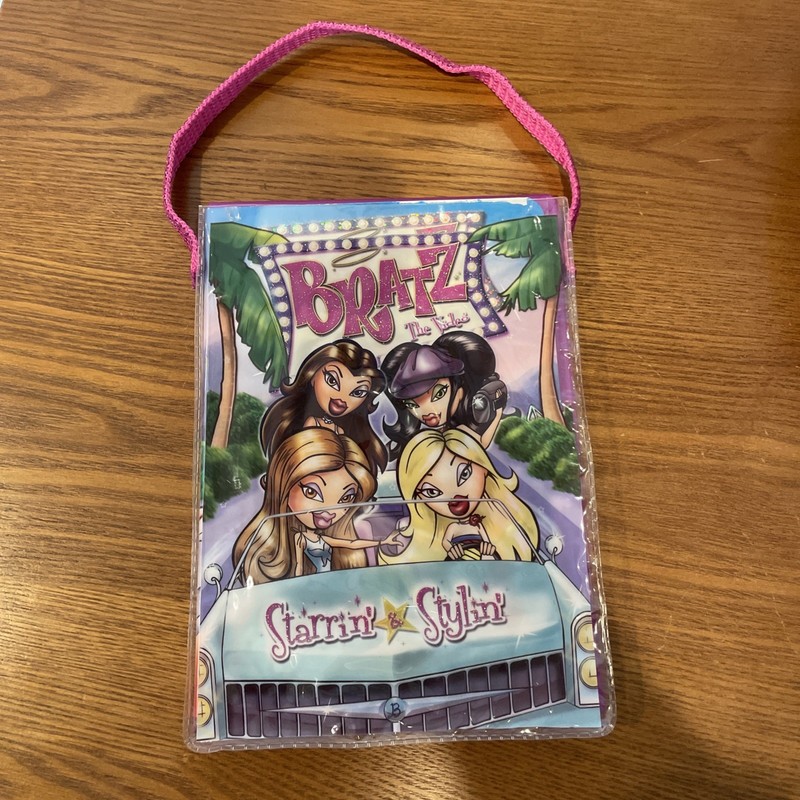 Vintage Bratz The Video- Starrin Stylin (DVD, 2004) W/ Collectors Purse