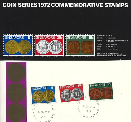 SINGAPORE  FDC 1972
