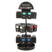 Rotierender Metall Arbeitsplatte Display Ständer Spinner für Zauber Kerzen Einzelhandel