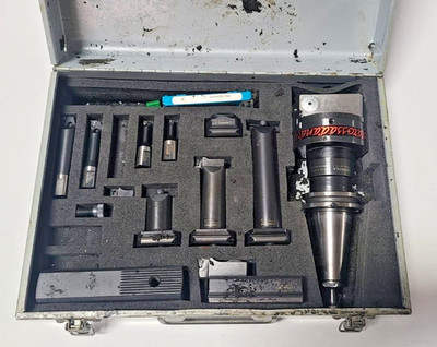 D'Andrea Italy Finish Boring Bar Head Set TRM 80 Tool Holder CNC HAAS CAT 40