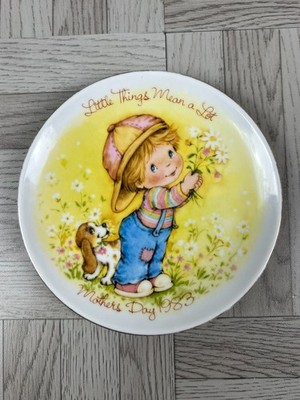 Avon ''Little Things Mean A Lot'' Muttertag Teller - Wohndeko - 1983 - Vintage