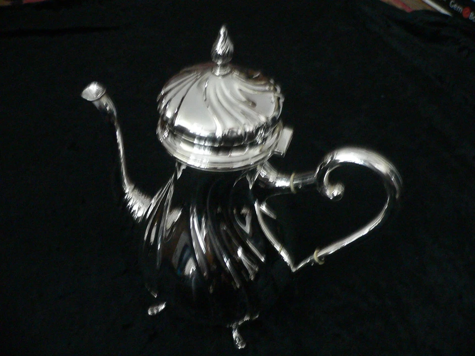 CARL M COHR DENMARK 830 СЕРЕБРЯНЫЙ КОФЕ И ЧАЙНЫЙ НАБОР - Изображение 2 из 4