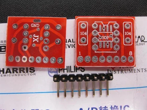5 Pieces SOP8 DIP8 TO ZIP8 SIP8 PCB  JRC5532